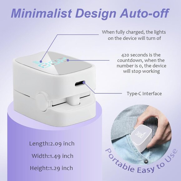 Nail Fungus Laser Treatment LED Light Device-Fungal Nail Treatment, - Picture 4 of 8